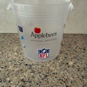 5 Barcardi Frosted Bar Bucket- set of 5